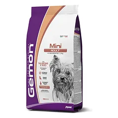 Gemon Mini Adult Salmon & Rice sausas maistas šunims