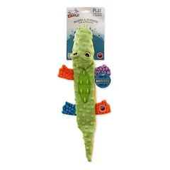 Let`s Play pliušinis žaislas šunims “nubbins” krokodilas, 45 cm — 2 nuotrauka