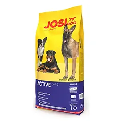 JosiDog Active sausas pašaras šunims, 15kg