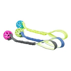 Trixie traukimo žaislas Bungee su kamuoliuku šunims