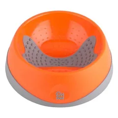 Dubenėlis burnos higienai LickiMat Dog OH Bowl Large, oranžinis