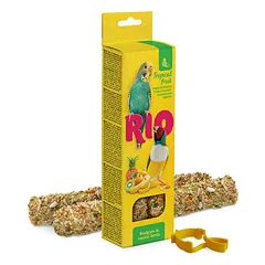RIO Sticks for Budgies and exotic birds with tropical fruit 2x40g