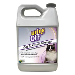 Urine Off Cat & Kitten Formula - šlapimo šalinimo tirpalas katėms ir kačiukams, 3,8L — 2 nuotrauka