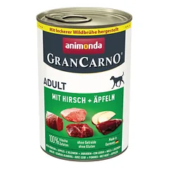 ANIMONDA GranCarno Adult elniena su obuoliais 6x400 g