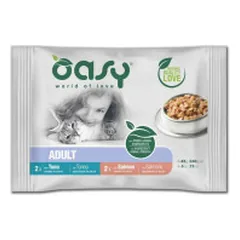 Oasy konservų rinkinys su žuvimi katėms