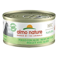 Almo Nature HFC Natural Vištiena su Alaviju šlapias maistas suaugusiems katėms su vištiena ir alaviju, 70 g