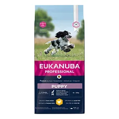 Eukanuba Puppy Medium Breed Chicken sausas maistas šuniukams