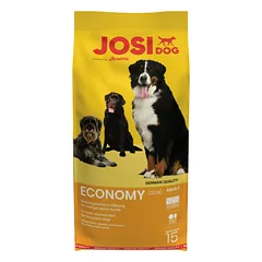 JosiDog Economy sausas pašaras šunims, 15 kg parduotuvėje bikuva.lt