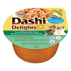CIAO Dashi Delights tunas su džiovinta žuvimi šilkiniame sultinyje,70g