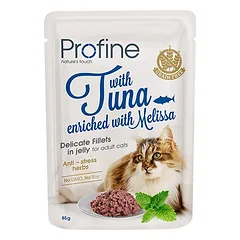 Profine Tuna konservai katėms drebučiuose nuotrauka
