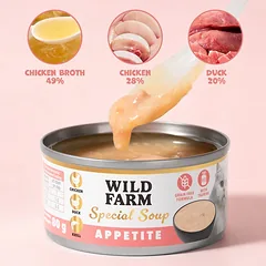 WILD FARM Special Soup Support 80g Apetitas 