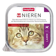 beaphar inkstų dieta 6 x 100 g, drėgnas maistas katėms — 3 nuotrauka