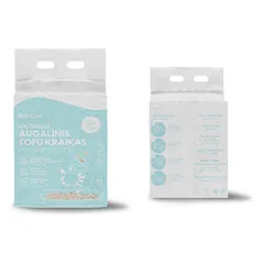 Belocat TOFU kraikas 6L/2,5kg (Ledų kvapo) — 3 nuotrauka
