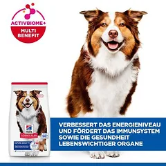 Hill's Science Plan Mature Adult 7+ Medium su ėriena ir ryžiais, sausas maistas šunims — 4 nuotrauka