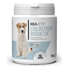 ReaVET priešpienio milteliai šunims ir katėms – 100g