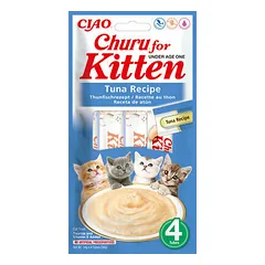 Churu Cat Kitten Tuna Recipe 12x56 g