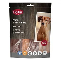 Trixie PREMIO 4 Meat Bars, vištiena/antiena/ėriena/lašiša, 4x100 g
