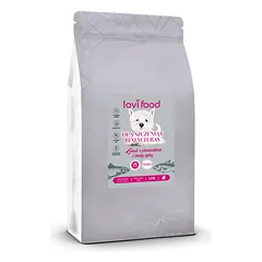 Lovi Food Salmon with Pollock and White Fish - Grain-Free Food for White Breed Puppy Dogs