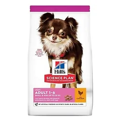 Hill's SP Light Small & Mini Adult sausas pašaras šunims