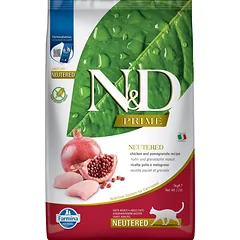 N&D Cat chicken & pomegranate neutered 5 kg — 2 nuotrauka