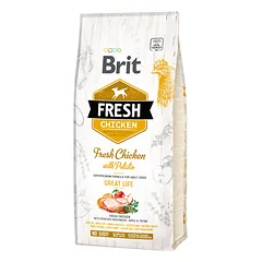 BRIT FRESH Chicken with Potato Adult sausas maistas suaugusiems šunims su vištiena ir bulvėmis 12 kg