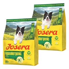 JOSERA Hypoallergenic Adult 2x900g be grūdų ėdalas jautriems šunims su vabzdžiais