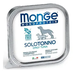 Monge Monoproteinic Pate 100% Tuna konservai šunims su tunu, 150 g