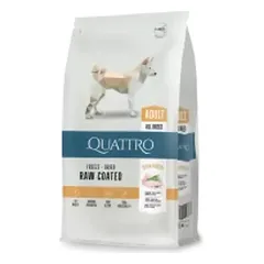 QUATTRO ADULT All Breed Extra Poultry sausas pašaras šunims su paukštiena
