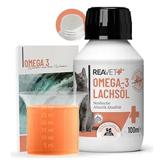 ReaVET lašišų aliejus katėms – 100ml