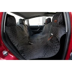 Automobilinis užtiesalas šunims 220 cm – versija su lipduku — 2 nuotrauka
