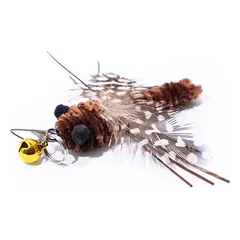 Canadian Cat Company kačių meškerės pakabukas Maža laumžirgė, L 6 x B 6 x H 1 cm - ruda — 1 nuotrauka