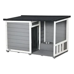 PawHut Hundehütte