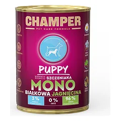 CHAMPER Puppy Ėrienos monoproteinų ėdalas šuniukams 400 g