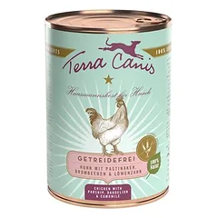 Terra Canis begrūdis drėgnas maistas šunims 6 x 400 g