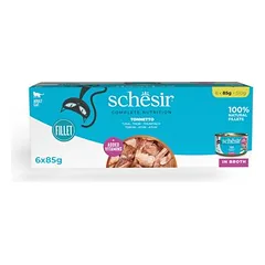 Sparpaket Schesir Complete Nutrition Filet in Brühe 24 x 85 g