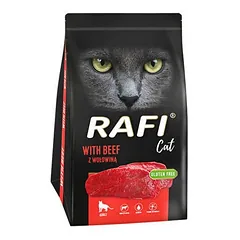 DOLINA NOTECI Rafi Cat sausas kačių ėdalas su jautiena 1,5kg
