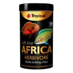 Tropical Soft Line Africa Herbivore minkštas maistas augalėdėms ir visaėdėms Afrikos žuvims 100 ml