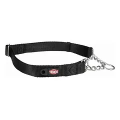 Trixie Premium Zug-Stopp Halsband, schwarz