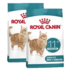 ROYAL CANIN Ageing Sterilised 11+ 2x4 kg sauso ėdalo suaugusioms vyresnėms nei 11 metų katėms, sterilizuotas