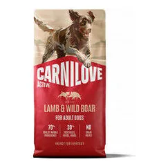 Carnilove Dog Active Adult su ėriena ir šerniena, sausas maistas šunims 12 kg — 2 nuotrauka