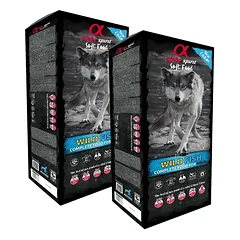 ALPHA SPIRIT Visavertis sausas minkštas ėdalas šunims Wild Fish 18 kg (2x9kg)