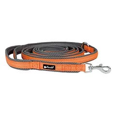 Petlando Outdoor 3 m pavadėlis, oranžinis, Vidutiniams 11–25 kg — 5 nuotrauka
