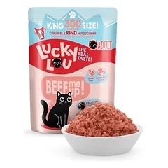 Lucky Lou Adult drėgnas maistas katėms, ekonominė pakuotė 2 x 300 g — 2 nuotrauka
