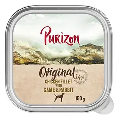 Purizon drėgnas maistas šunims 24 x 150 g