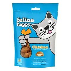 Feline Happy vištienos skonio skanėstai katėms. 60g