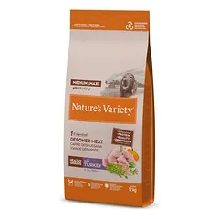 Nature's Variety Healthy Grains Adult Medium/Maxi su kalakutiena, sausas maistas šunims, 3 - 4,9 kg — 2 nuotrauka
