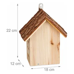 Vabzdžių viešbutis 22x18x12cm., šviesiai rudos/rudos spalvos — 4 nuotrauka