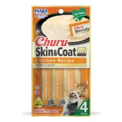 Churu Skin & Coat skanėstai su vištiena katėms