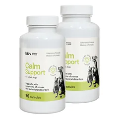 LAB-V Calm Support - streso ir elgesio sutrikimų simptomų palaikymas 2x90 kapsulių