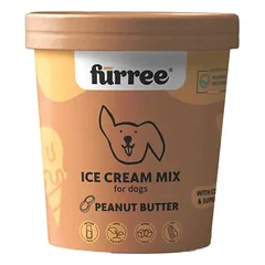 Visų veislių šunų pašaro papildas - ledų milteliai Peanut Butter